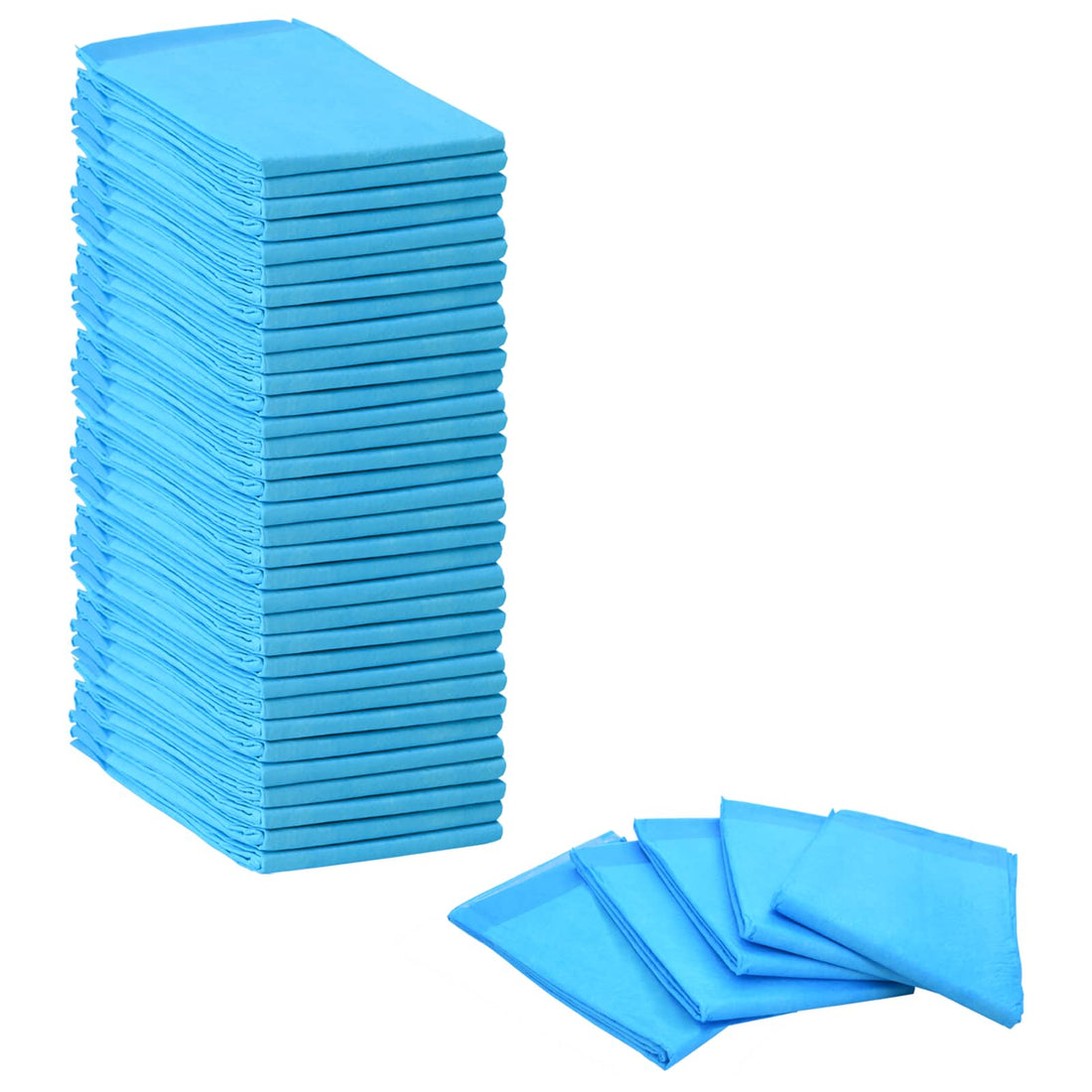 vidaXL Pad de entrenamiento para mascotas de tela no tejida 200 uds.