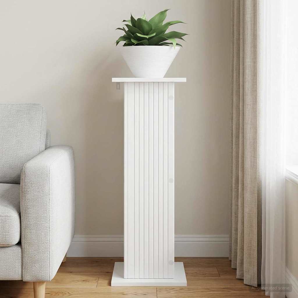 vidaXL Soporte de plantas Brillante 30,5 x 30 x 80,5 cm