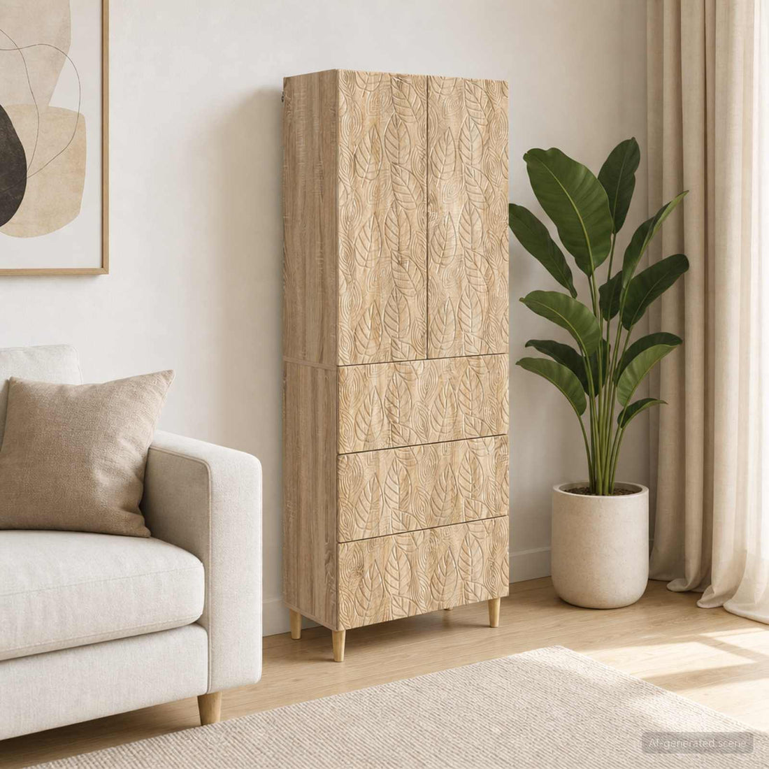 vidaXL Juego de armarios 2 uds. 66 x 34,5 x 90 cm Madera de ingeniería