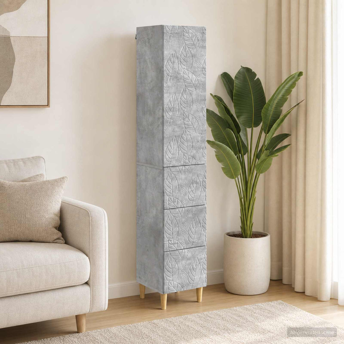vidaXL Juego de armarios 2 uds. 33 x 34,5 x 90 cm Madera de ingeniería