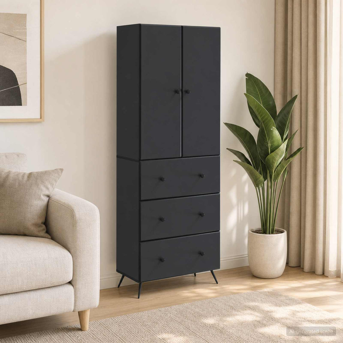 vidaXL Juego de armarios 2 uds. 66 x 34,5 x 90 cm Madera de ingeniería