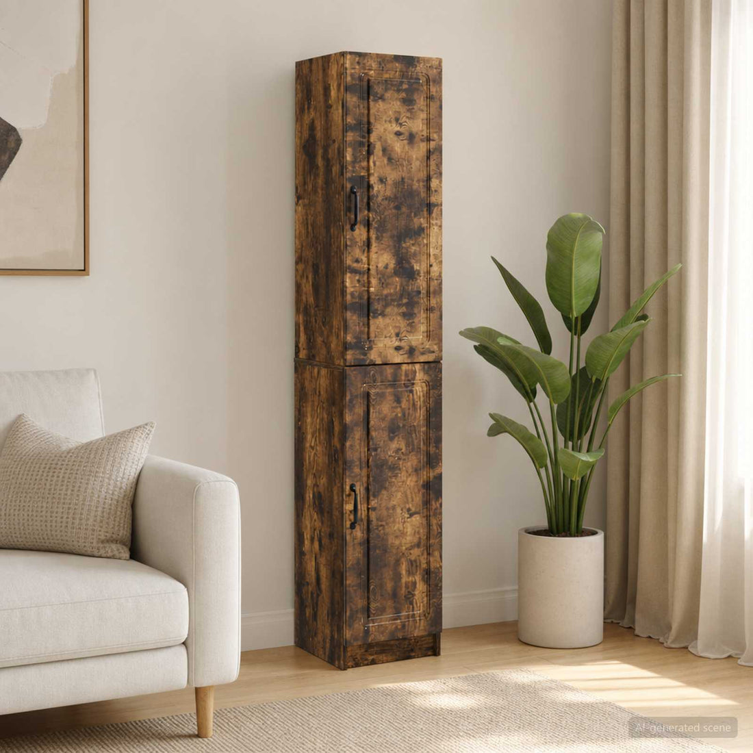 vidaXL Juego de armarios 2 uds. Madera de ingeniería