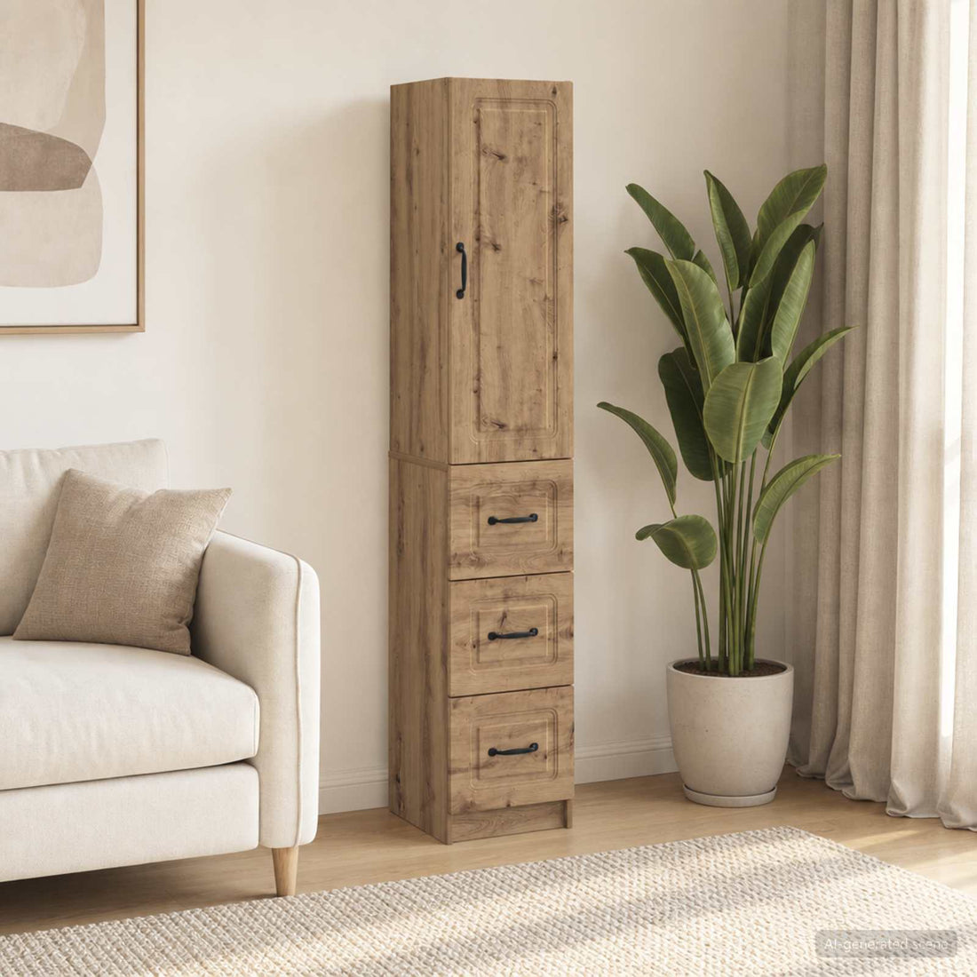 vidaXL Juego de armarios 2 uds. 33 x 34,5 x 87 cm Madera de ingeniería