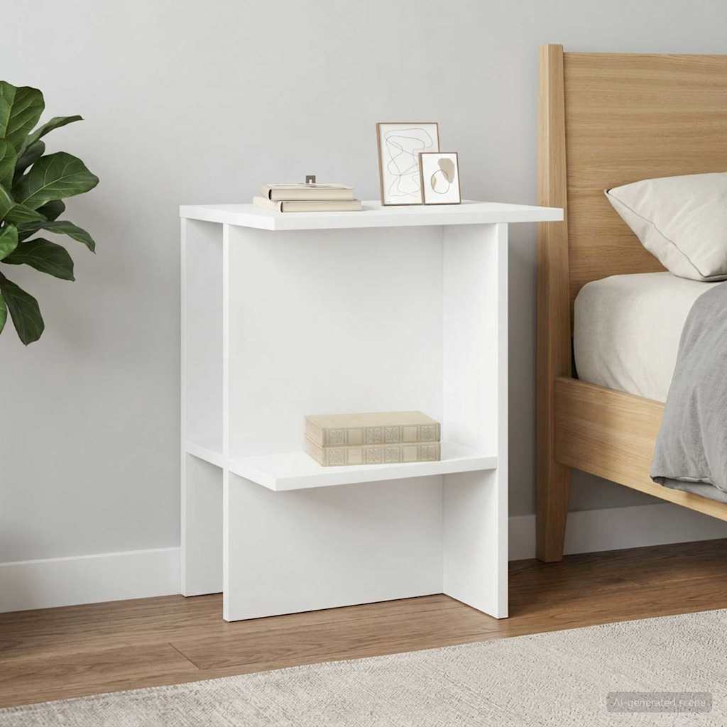 vidaXL Mesa de Café 2 uds. 40 x 30 x 49 cm Madera de Ingeniería