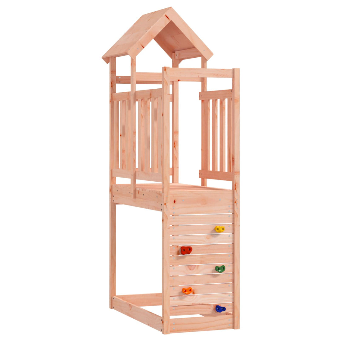 vidaXL Torre de Juego Marrón Madera Sólida de Douglas