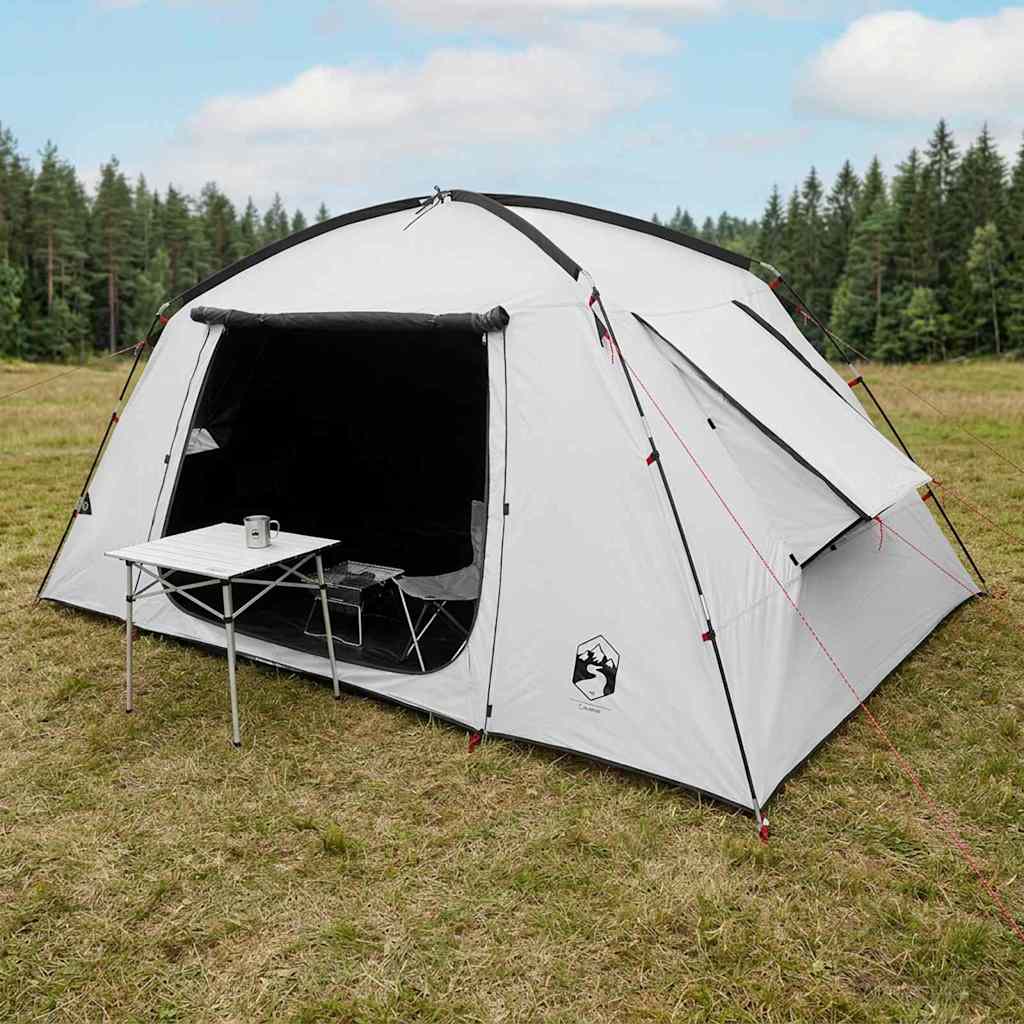 vidaXL Tienda Cabaña con techo Blackout 400 x 210 x 180 cm Poliéster