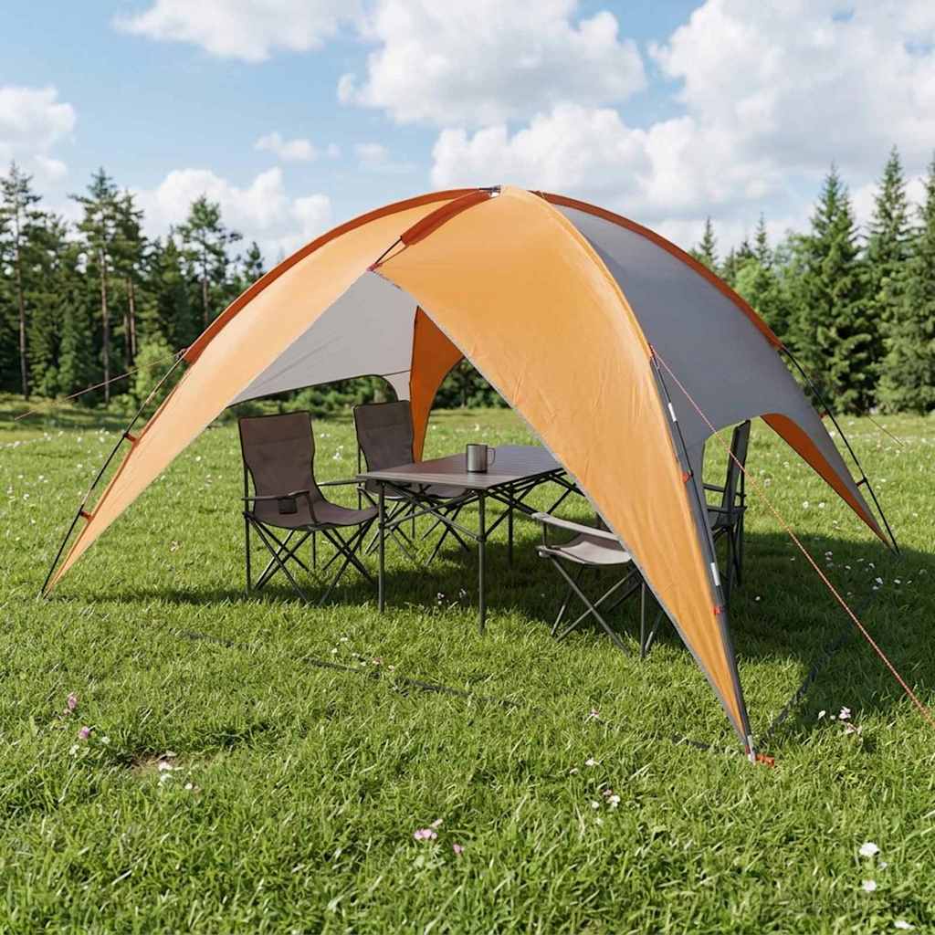 vidaXL Tienda de Camping con Cubierta de Lluvia Impermeable 4 persona