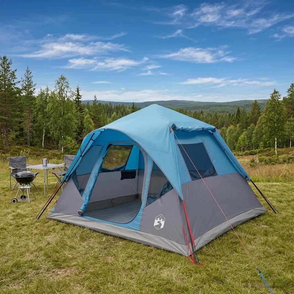 vidaXL Tienda Instantánea Azul 305 x 275 x 190 cm Poliéster y Acero