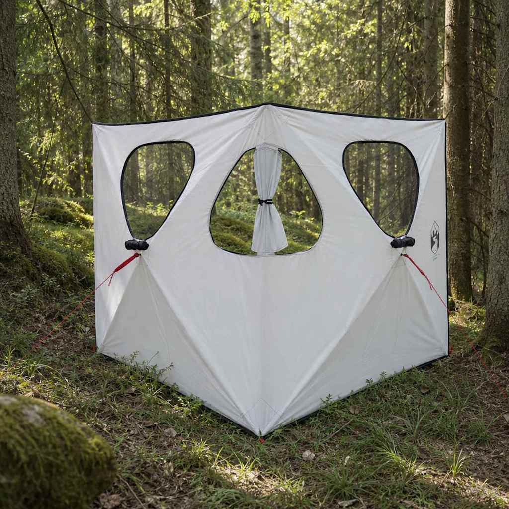 vidaXL Tienda de Caza 145 x 145 x 150 cm Blackout Poliéster y Acero