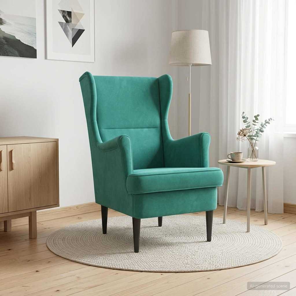 vidaXL Sillón Tuquesa Terciopelo