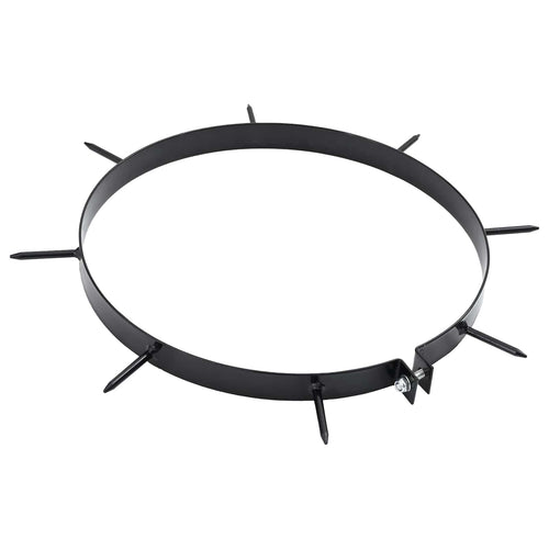 vidaXL Abrazadera de Aerador de Césped con Picos 5 uds. Ø 30 cm Acero (2)