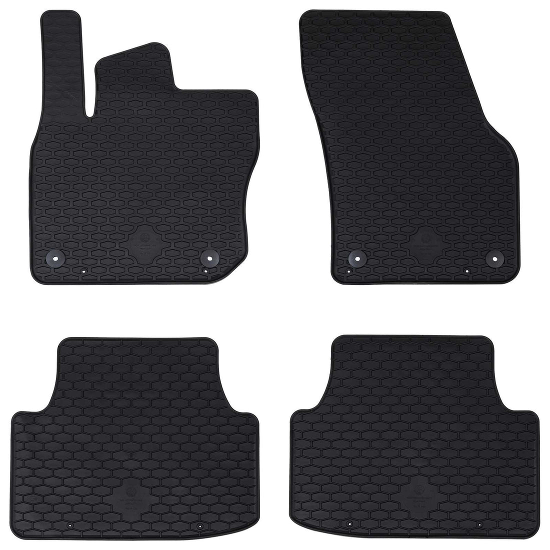 vidaXL Alfombrilla de Coche 4 uds. adecuado para VW TIGUAN TDI 2024-