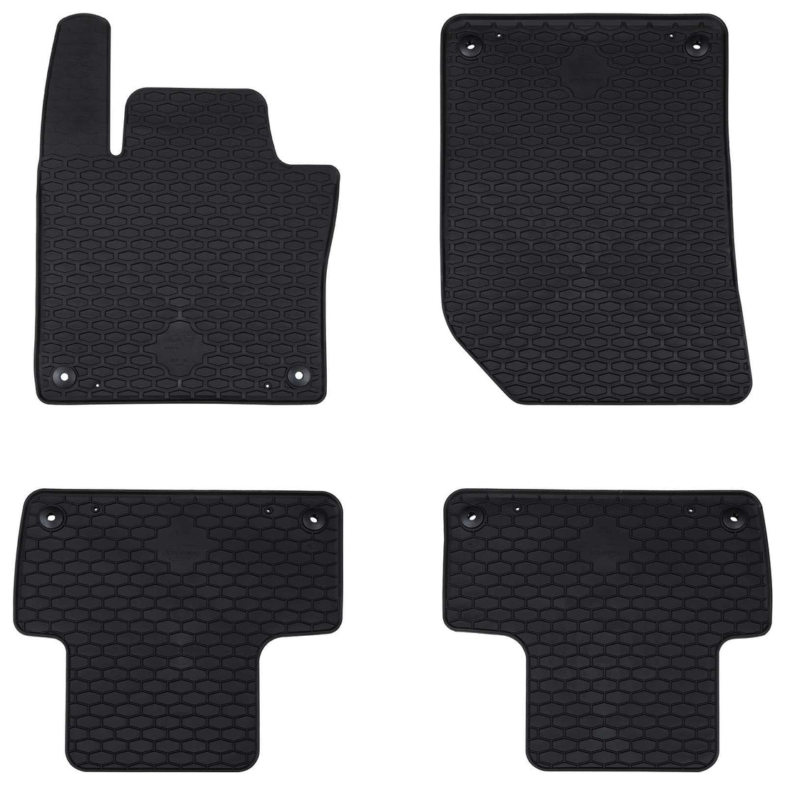 vidaXL Alfombrilla de Coche 4 uds. apto para Volvo XC60 2018- Goma