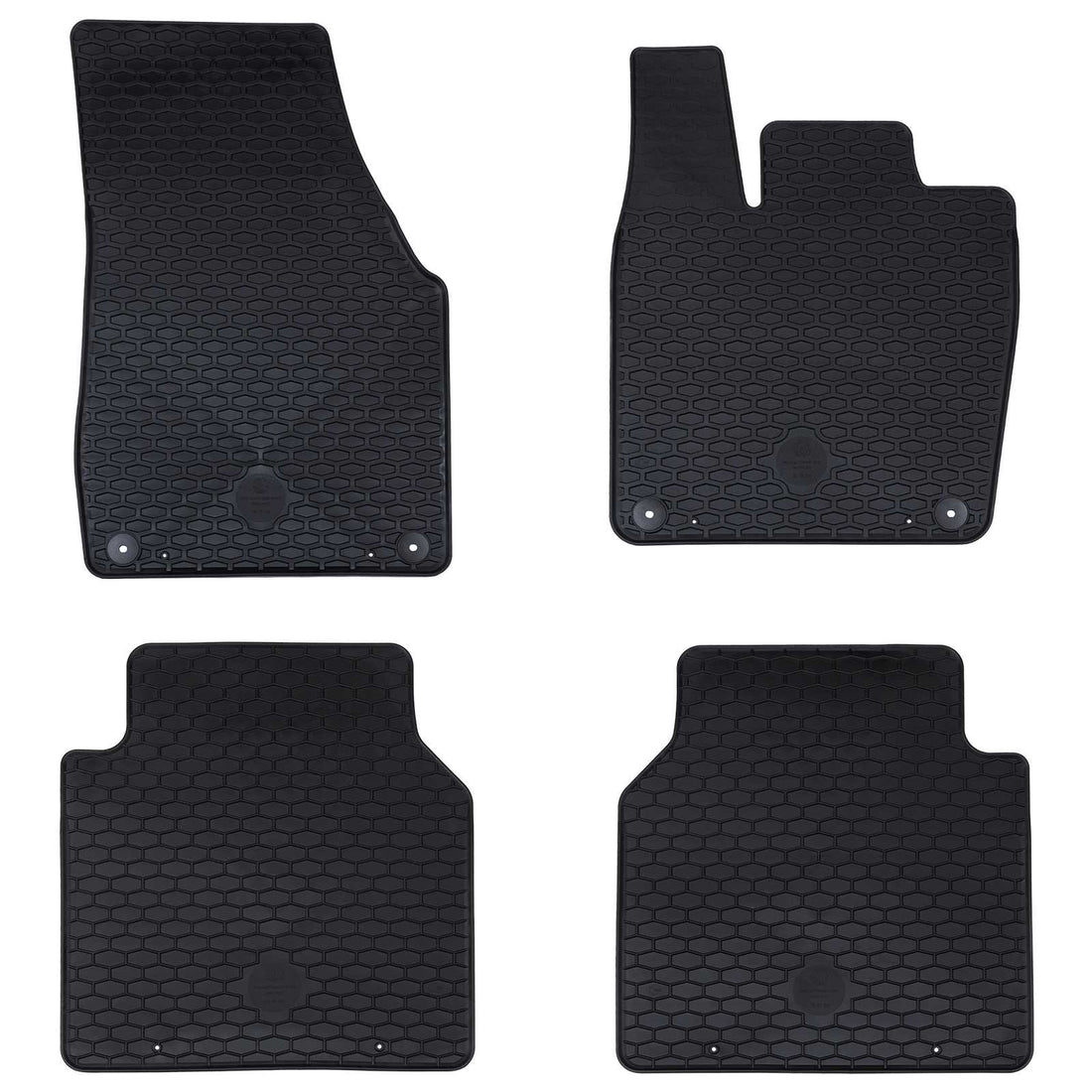 vidaXL Alfombrilla de Coche 4 uds. adecuado para VW ID.7 2023- Goma