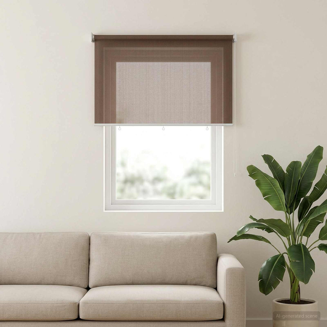 vidaXL Persiana enrollable exterior con bloqueo del 90% de rayos UV