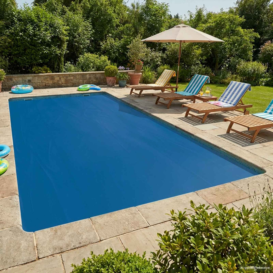 vidaXL Cobertor Solar para Piscina de Alta Calidad 600 x 300 cm 200 μm