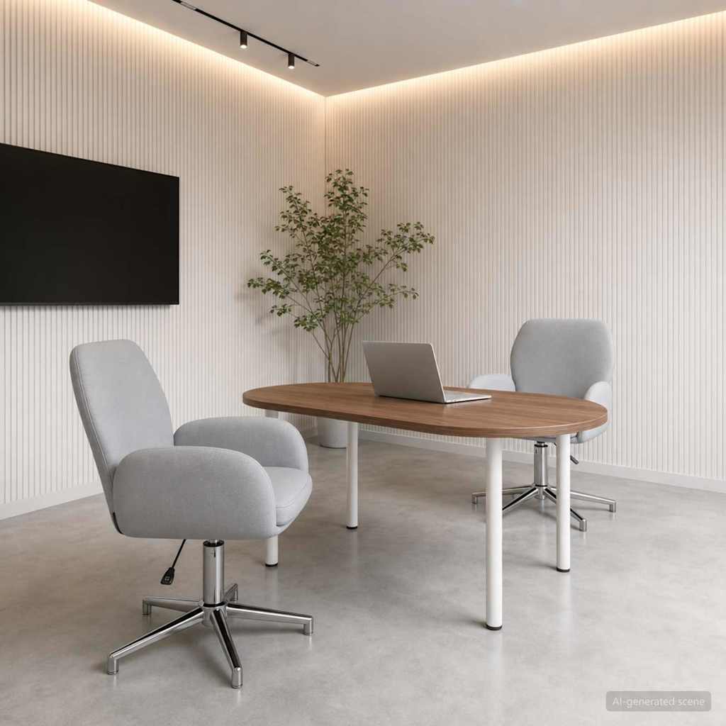 vidaXL Sillas de escritorio giratorias 2 uds. 54 x 58 x 90 cm Tela