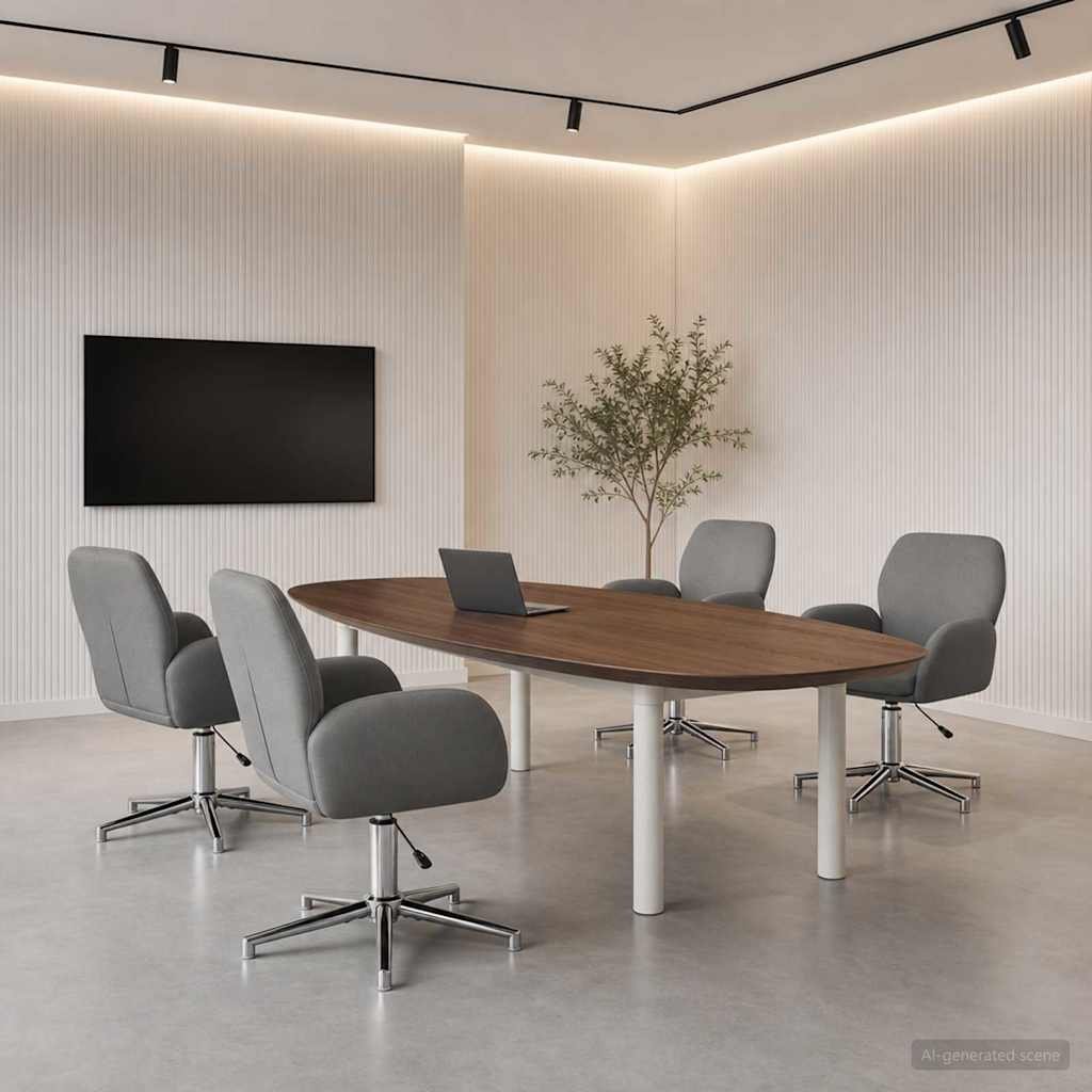 vidaXL Sillas de escritorio giratorias 4 uds. 54 x 58 x 90 cm Tela