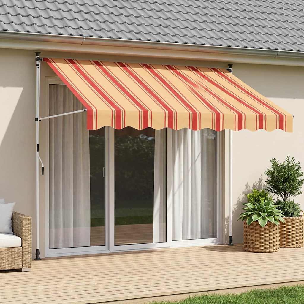 vidaXL Toldo retráctil manual Multicolor 350 x 115 x 300 cm