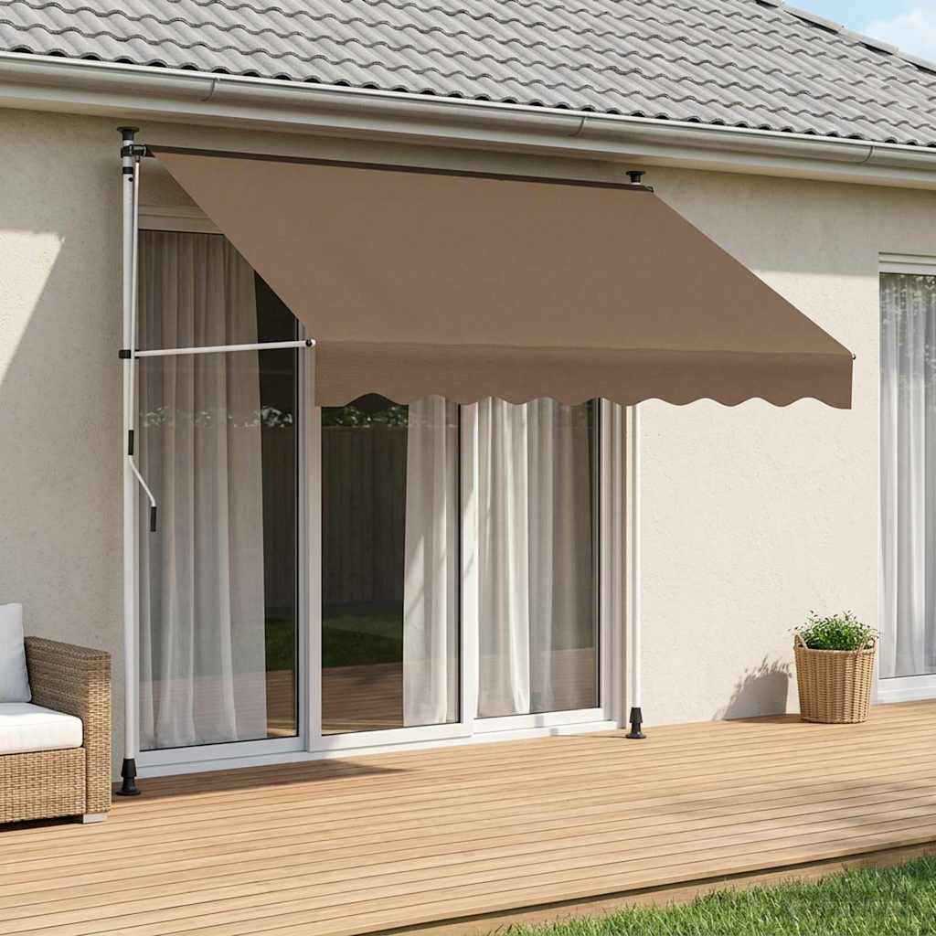 vidaXL Toldo retráctil manual Topo 200 cm