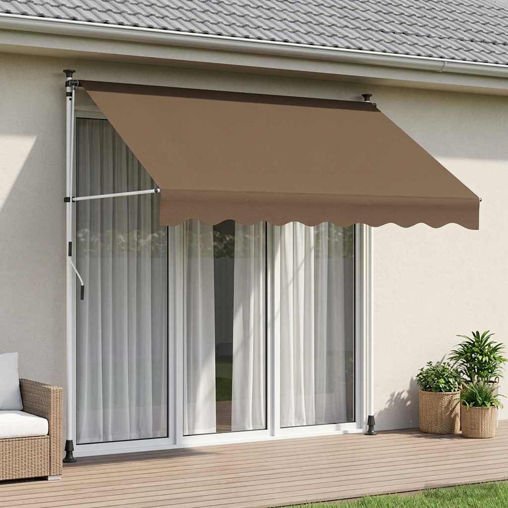 vidaXL Toldo retráctil manual Topo 250 cm