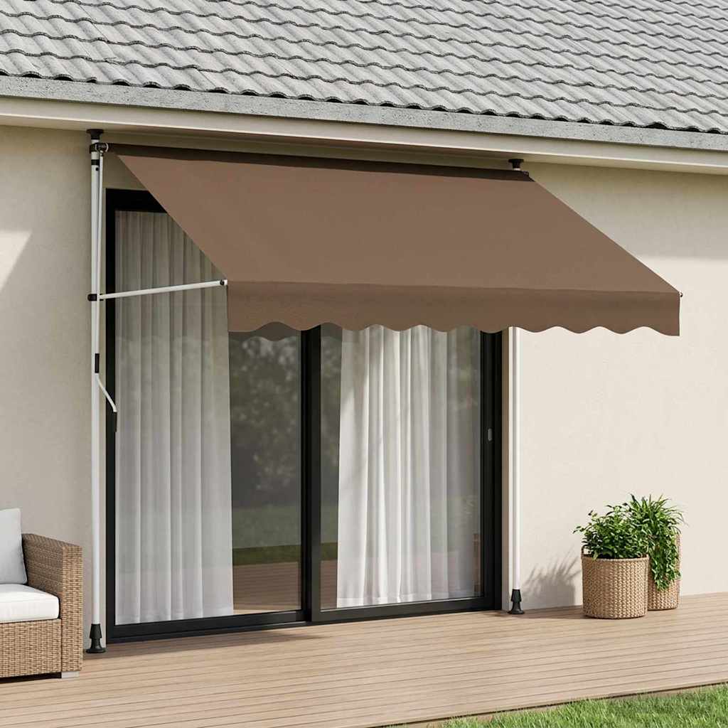 vidaXL Toldo retráctil manual Topo 300 cm