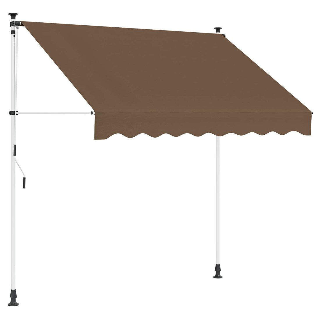 vidaXL Toldo retráctil manual Topo 400 cm