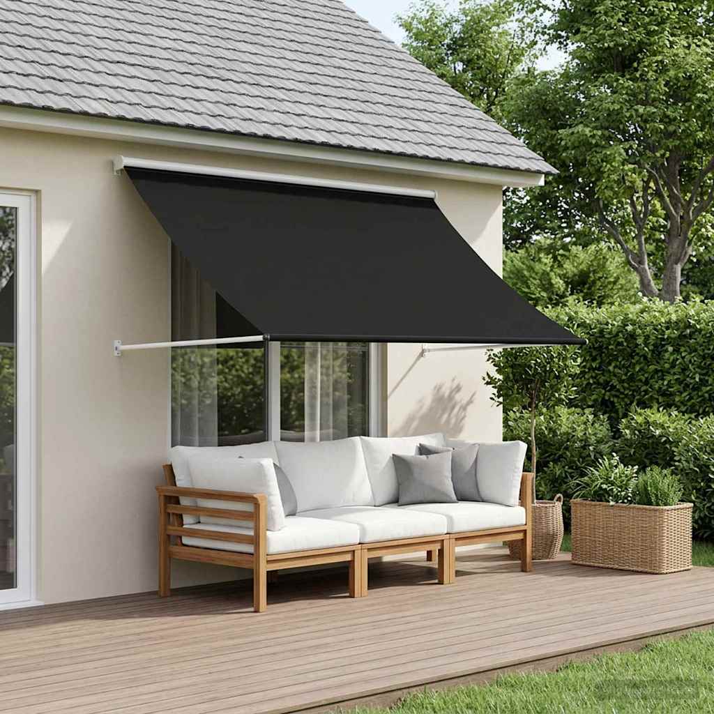 vidaXL Toldo Negro 300 x 150 cm