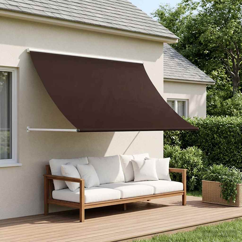 vidaXL Toldo Marrón 350 x 150 cm