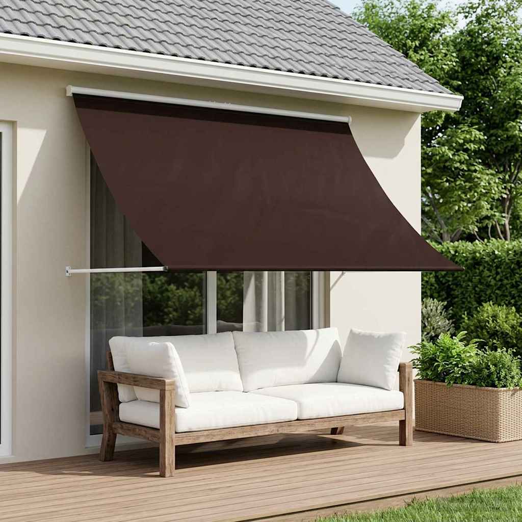vidaXL Toldo Marrón 400 x 150 cm