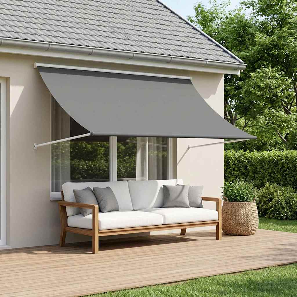 vidaXL Toldo Gris Claro 400 x 150 cm