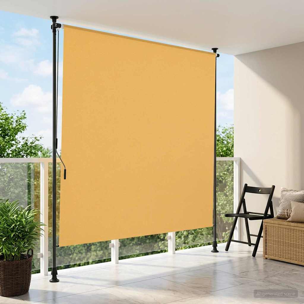 vidaXL Cortina de Rodillo Exterior Arena 200 x 270 cm