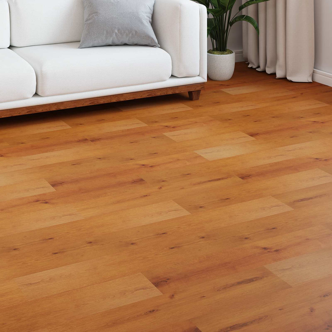 vidaXL Suelo Laminado Beige Arenoso 101 x 20 x 0,8 cm 15 uds.