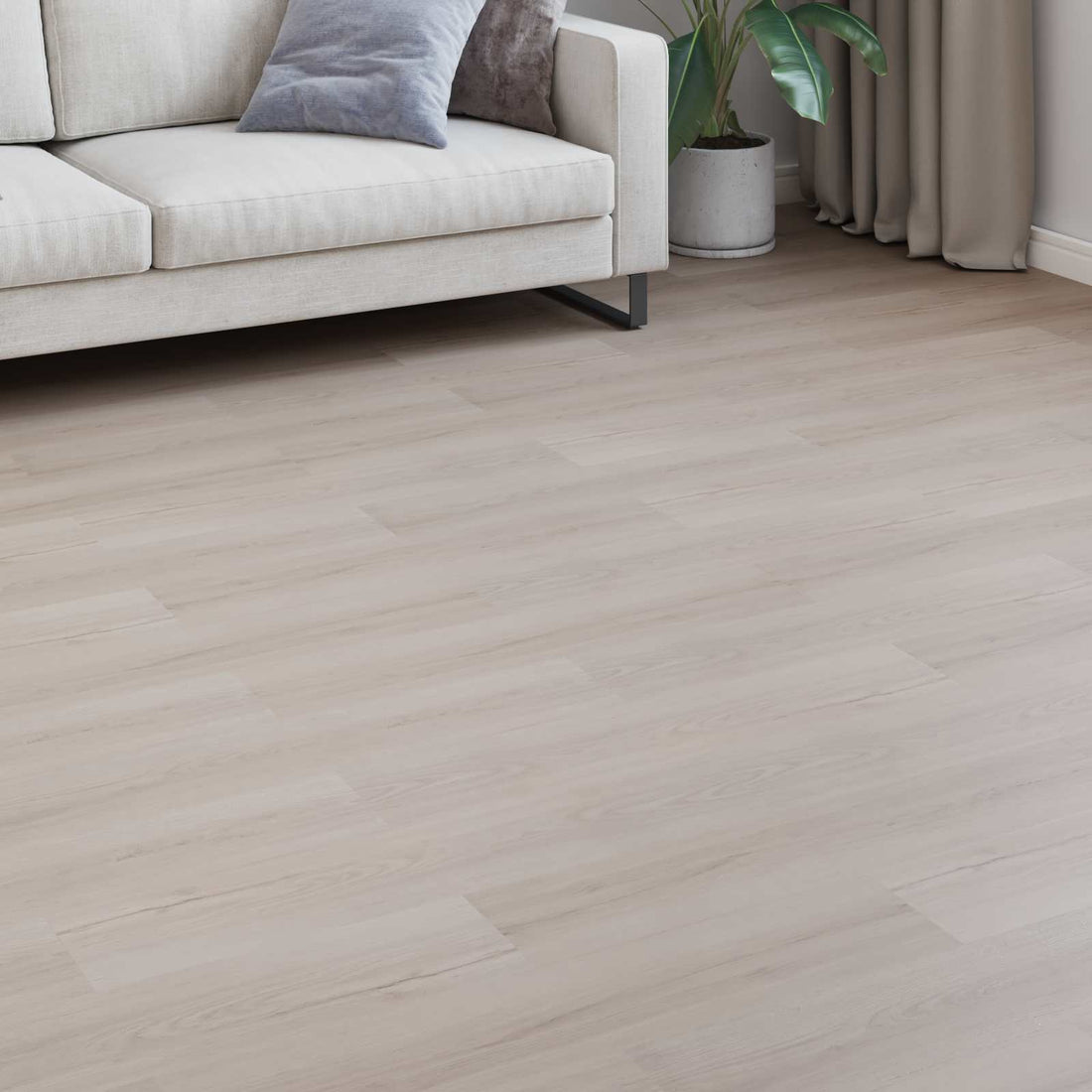 vidaXL Suelo Laminado Azul Cielo 101 x 20 x 0,8 cm 15 uds.