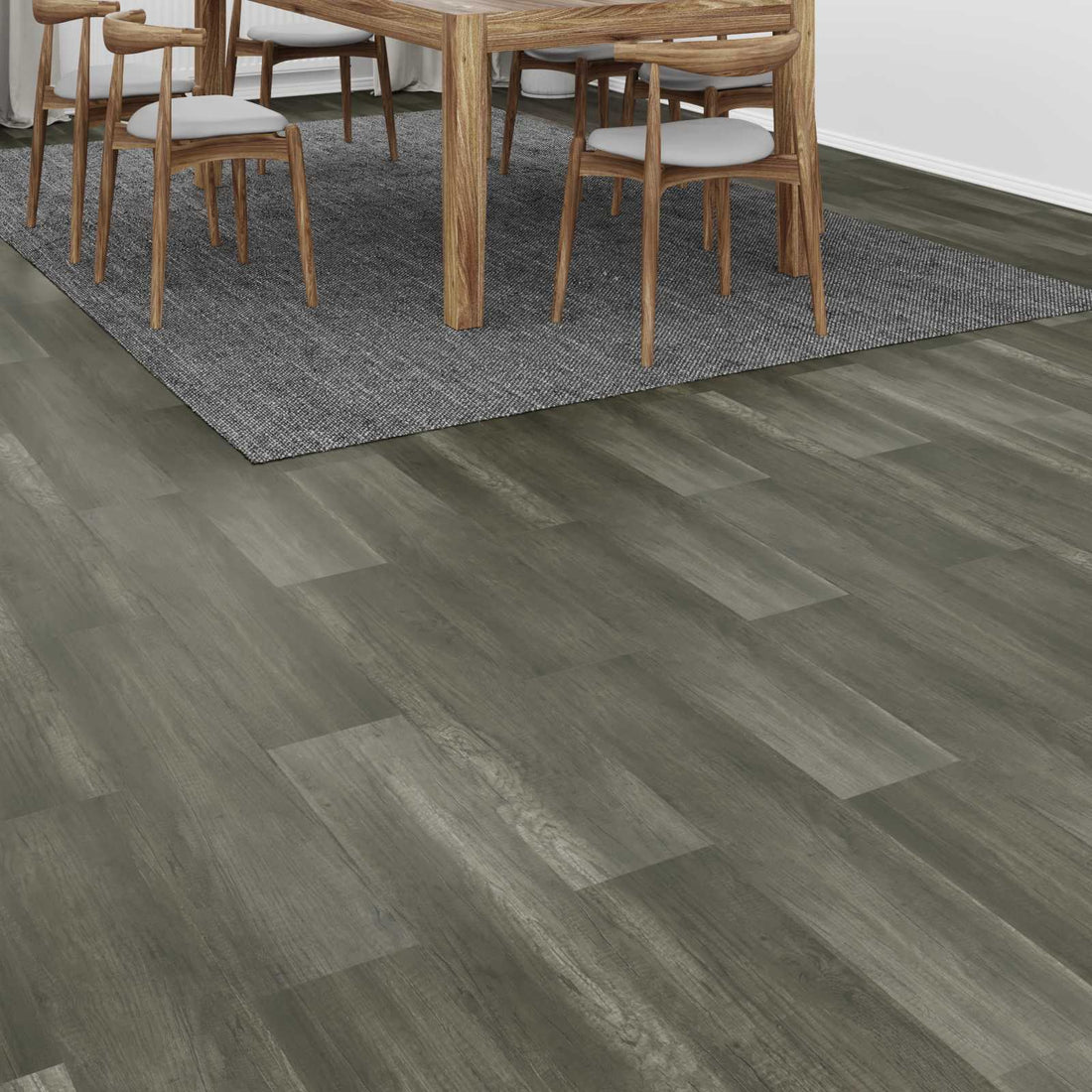 vidaXL Suelo Laminado Gris Envejecido 101 x 20 x 0,8 cm 15 uds.