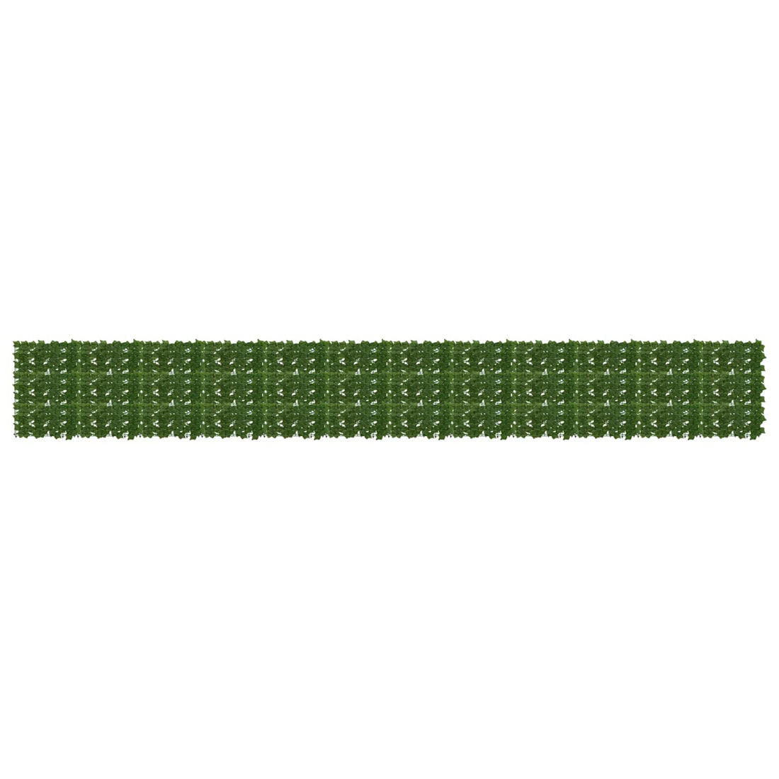 vidaXL Pantalla de balcón con hojas Verde 600 x 75 cm