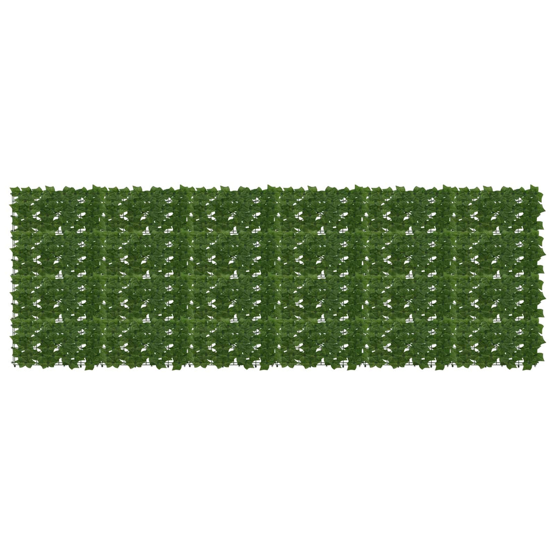 vidaXL Pantalla de balcón con hojas Verde 300 x 100 cm