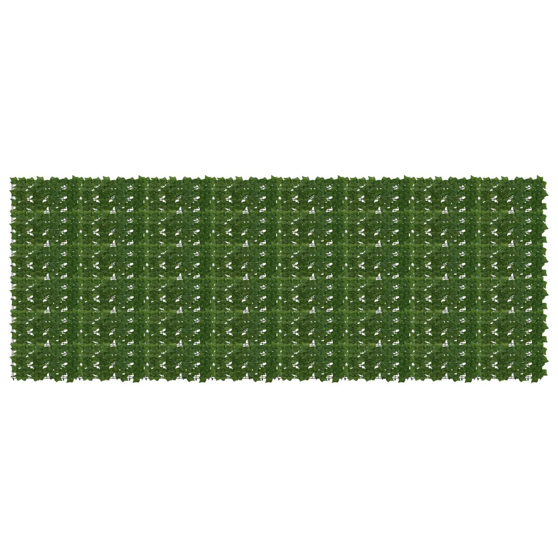 vidaXL Pantalla de balcón con hojas Verde 400 x 150 cm