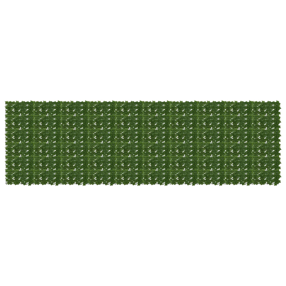 vidaXL Pantalla de balcón con hojas Verde 500 x 150 cm