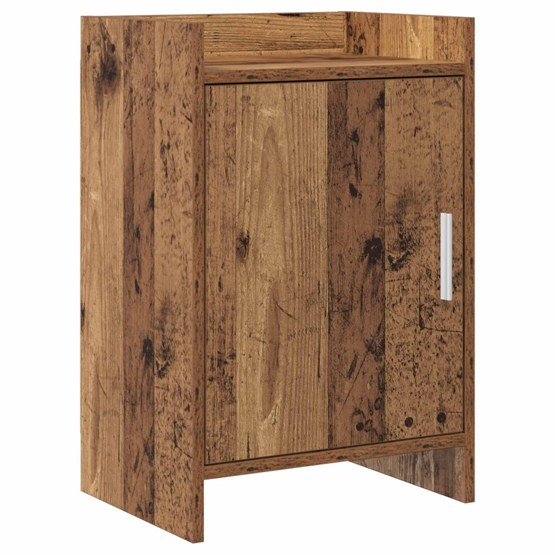 vidaXL Mesas de noche Madera envejecida 40 x 30 x 60 cm