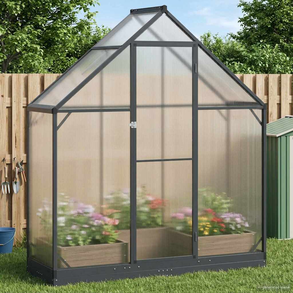 vidaXL Invernadero de Jardín 183,5 x 63,5 x 207 cm
