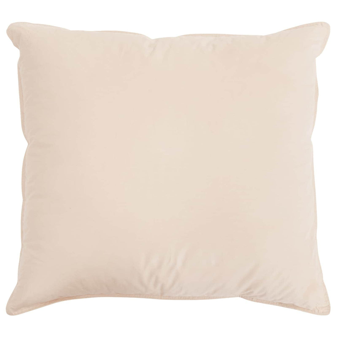 vidaXL Almohada 80 x 80 cm Todas las estaciones Fibra de Kapok Beige
