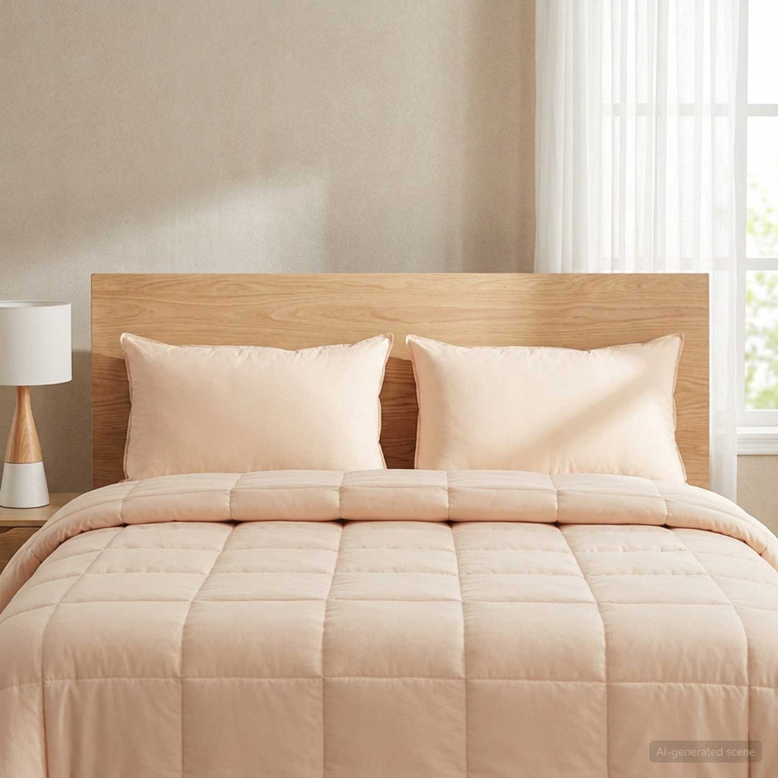 vidaXL Almohada 2 uds. 30 x 50 cm Todas las estaciones Fibra de Kapok