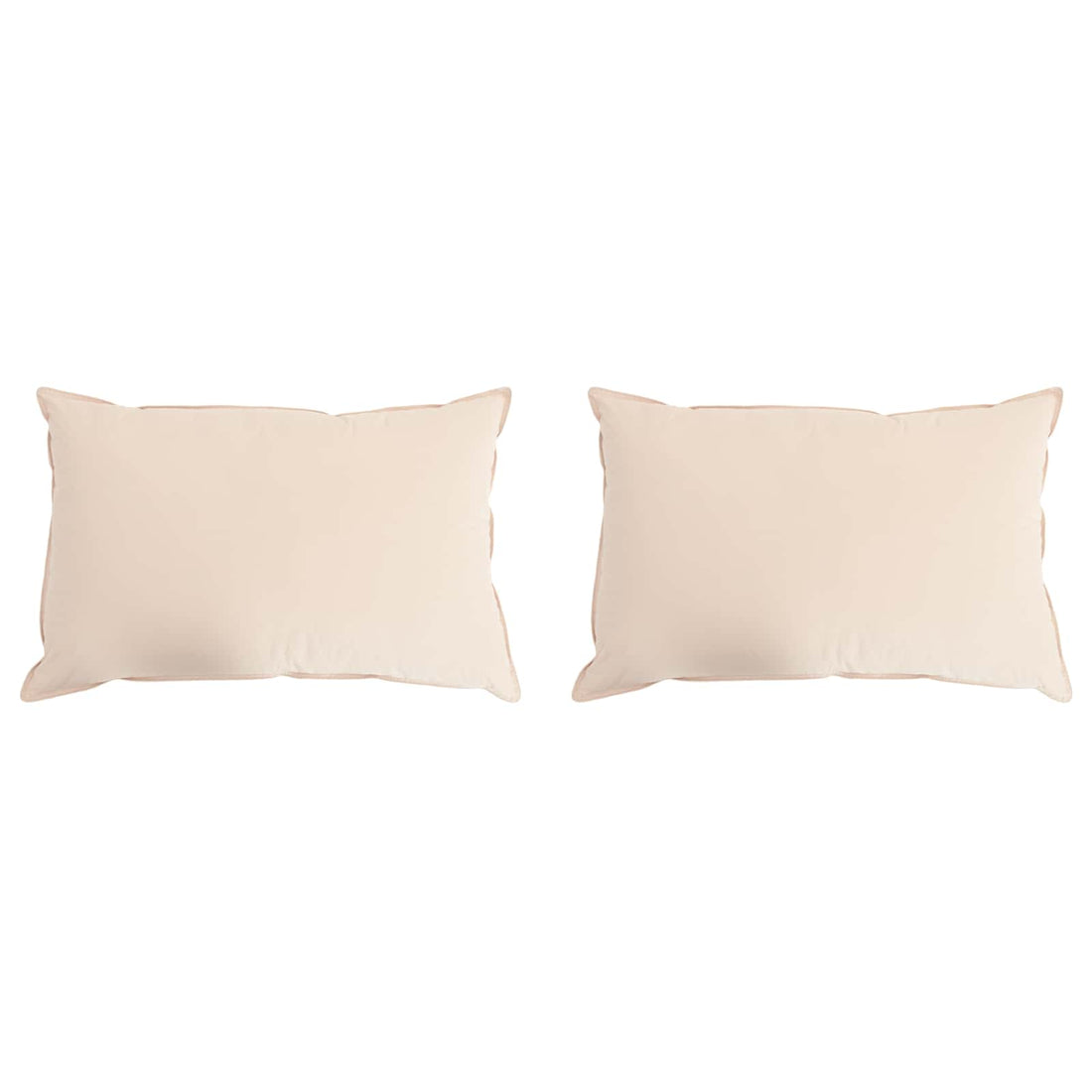 vidaXL Almohada 2 uds. 50 x 70 cm Todas las estaciones Fibra de Kapok
