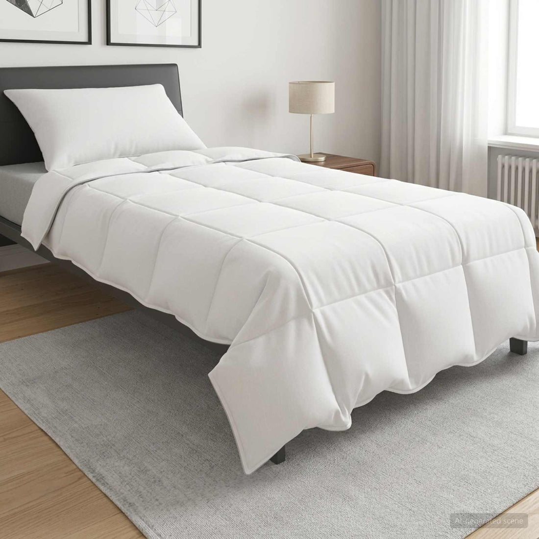 vidaXL Conjunto de Edredón y Almohadas 2 uds. 155 x 200 cm Verano