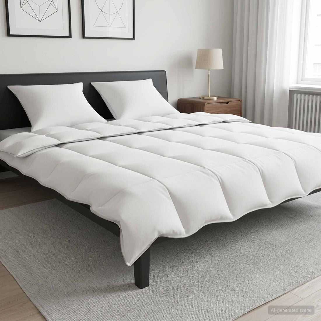 vidaXL Conjunto de Edredón y Almohadas 3 uds. 260 x 240 cm Invierno