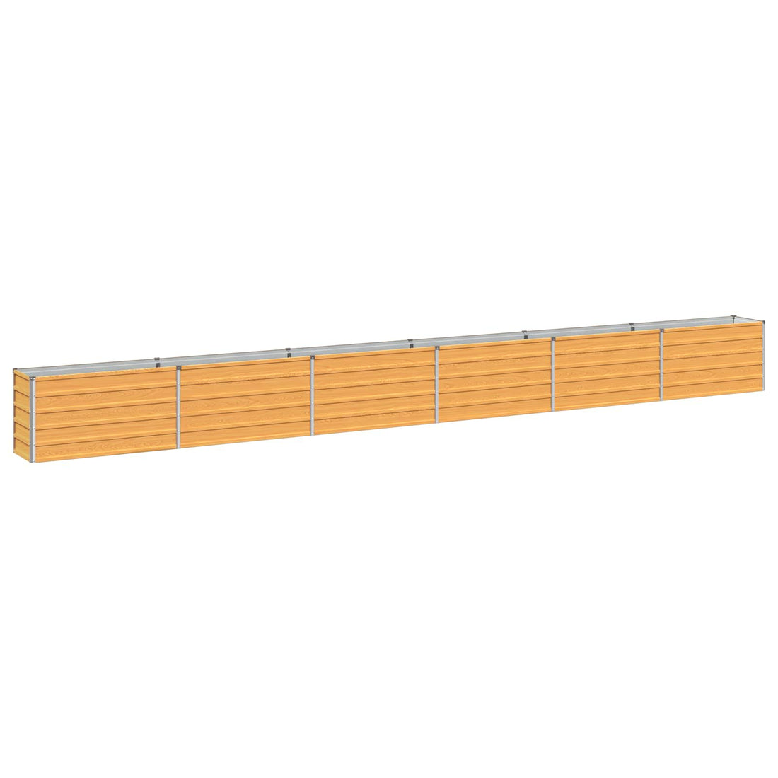 vidaXL Cama de Jardín Elevada Natural 600 x 40 x 55 cm