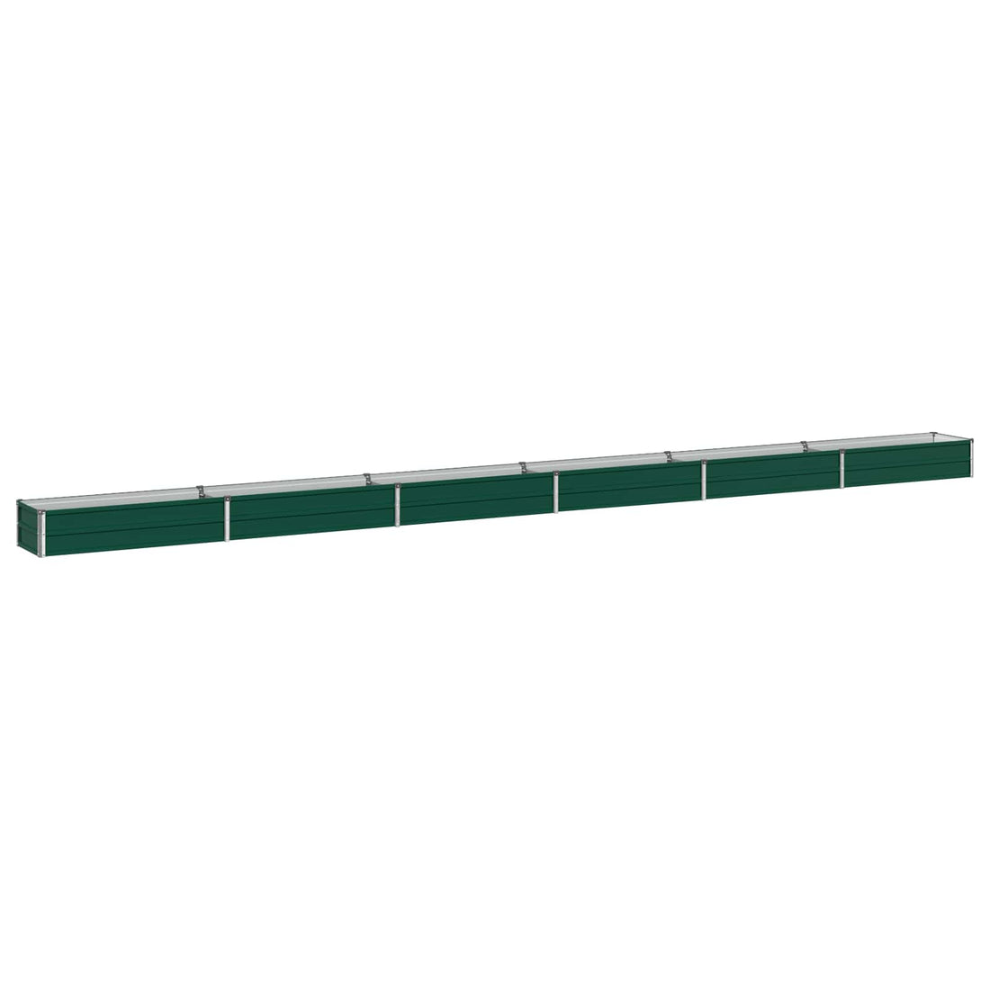 vidaXL Cama de Jardín Elevada Verde 600 x 40 x 24 cm