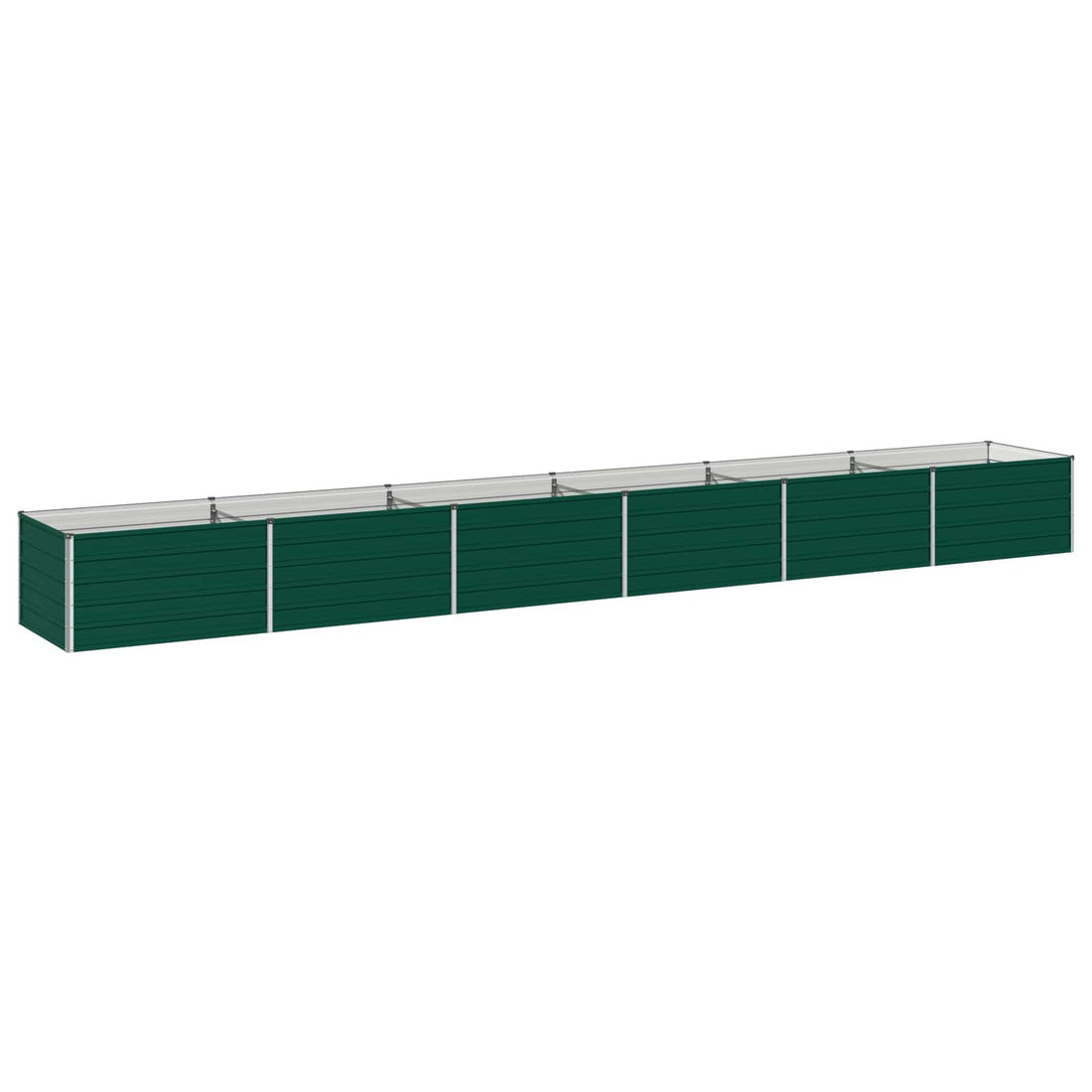 vidaXL Cama de Jardín Elevada Verde 600 x 80 x 55 cm