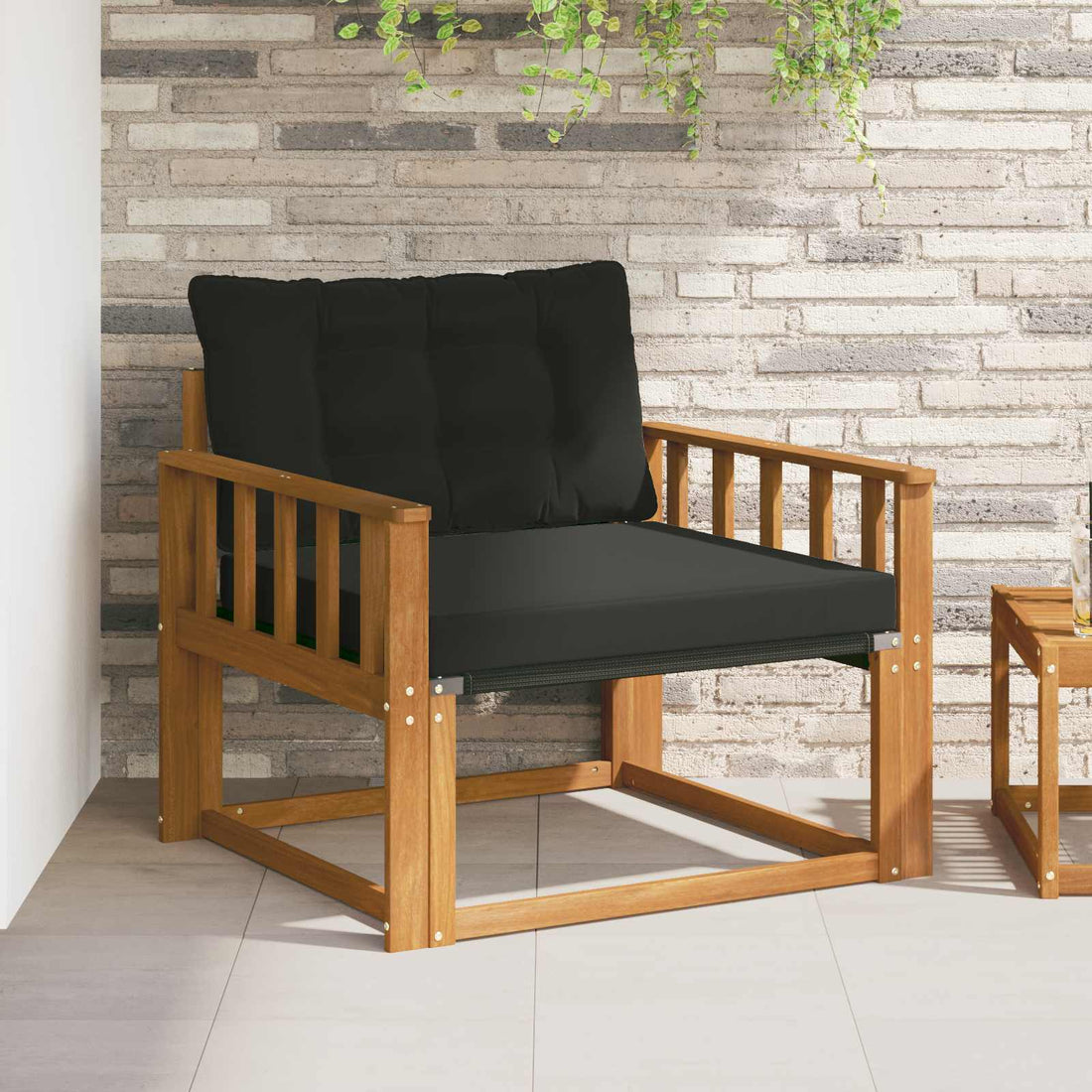 vidaXL Conjunto de sofás de exterior Natural